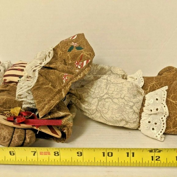 Musical Plush Christmas Bear Shelf Sitter - Picture 4 of 4